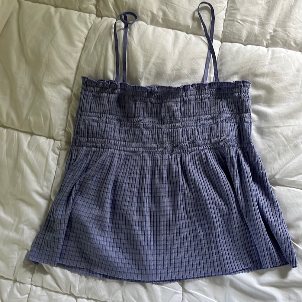 MANGO Peplum Tank Top